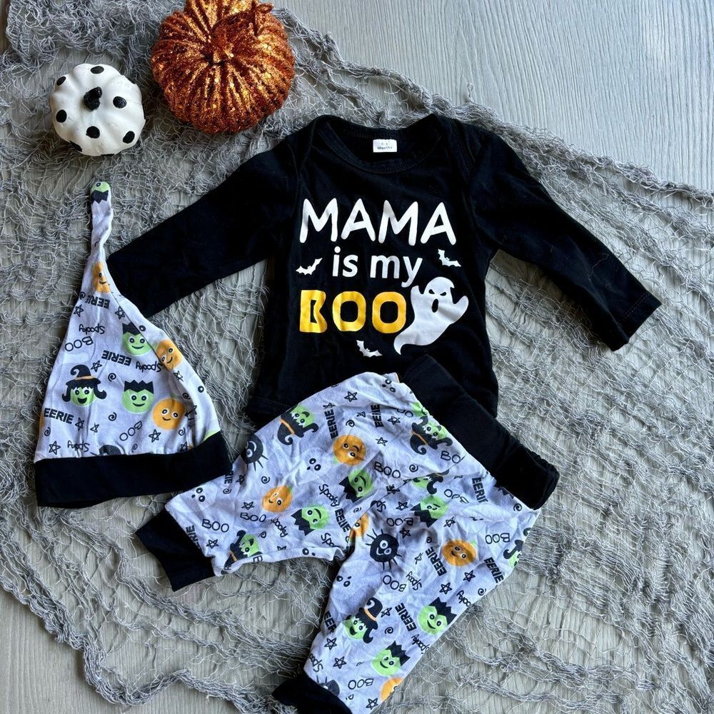 Halloween Outfit Set 0-3 months